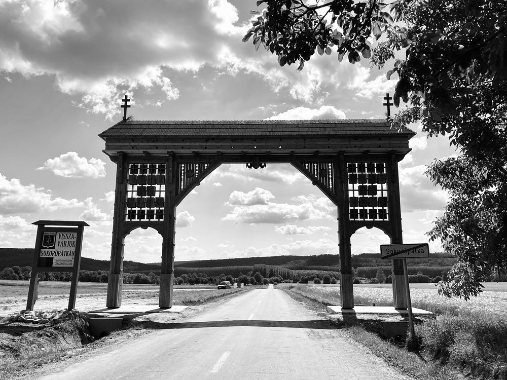 Szekler gate/Sokoropatka/Hungary