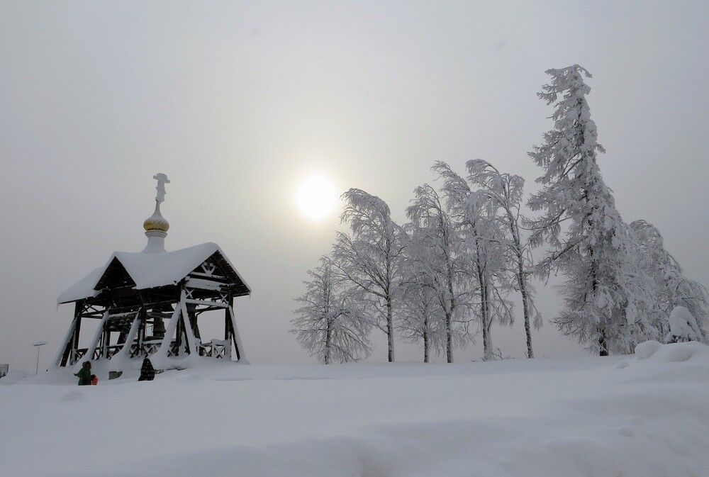 Монастырь. Звонница.