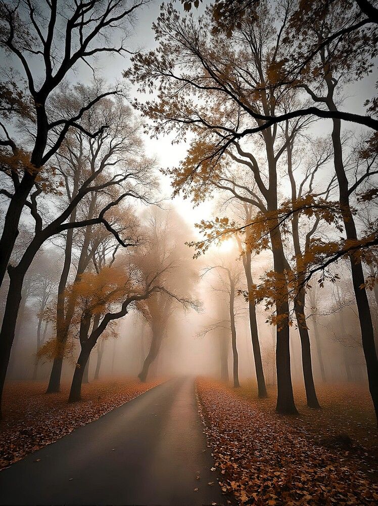 Туманная осень