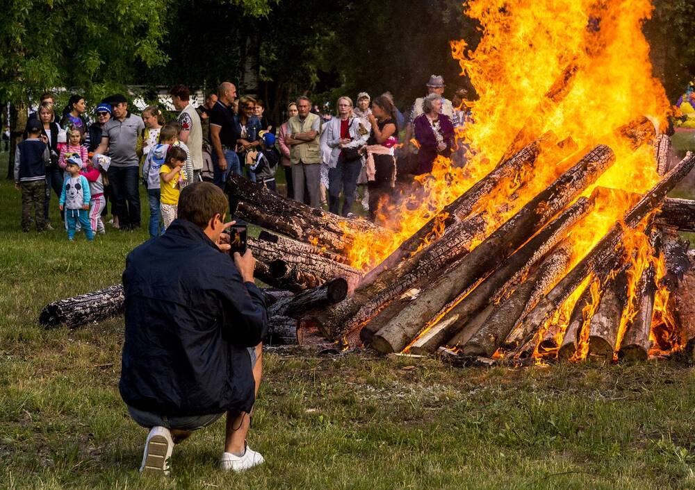 Селфи у костра