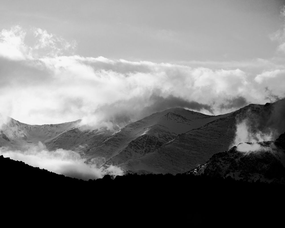 Облака и горы