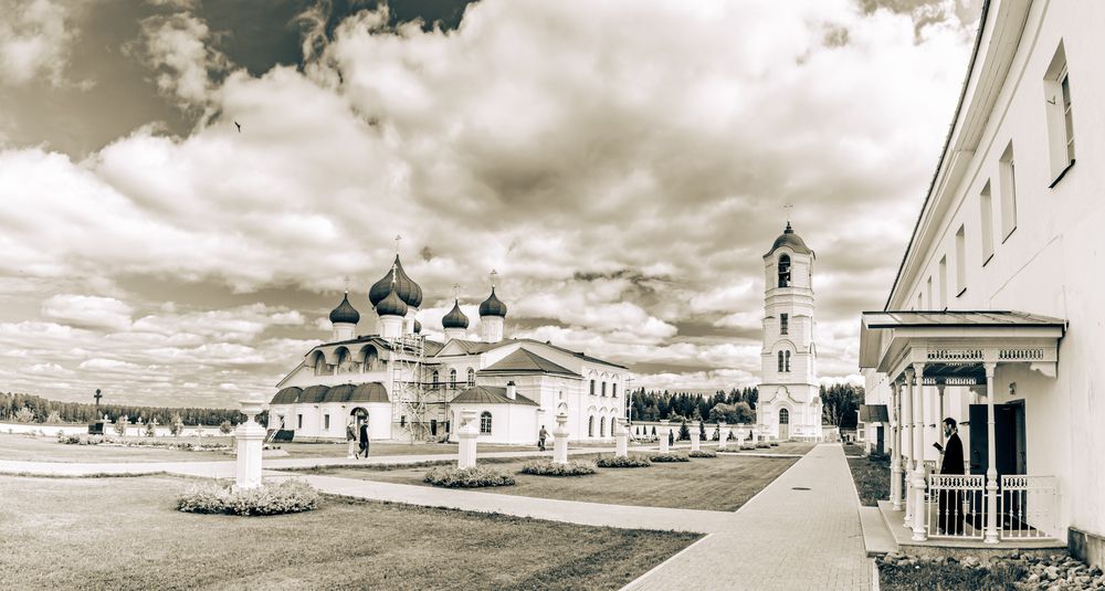 Александра Свирского Свято-Троицкий монастырь. Русский Север.