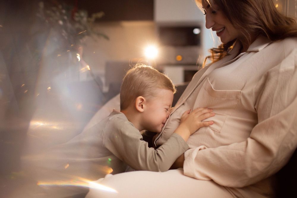 Новогоднее утро в кругу семьи