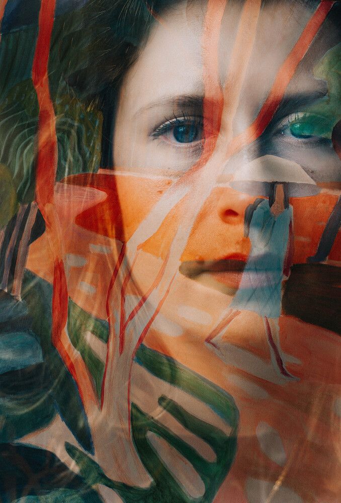 Художник внутри своей картины.