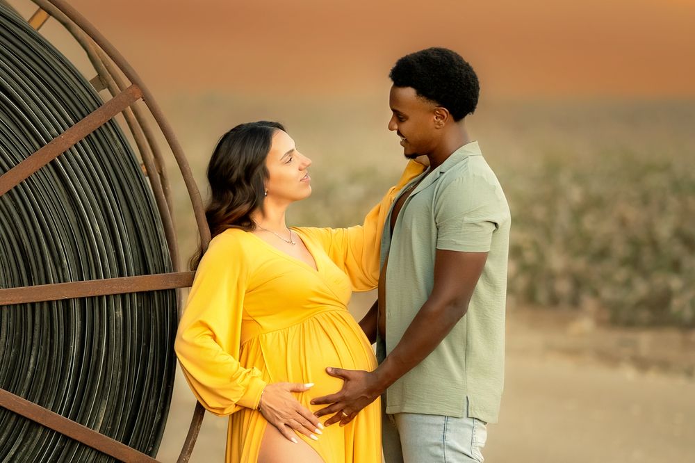 A Sunset Symphony of Three Hearts