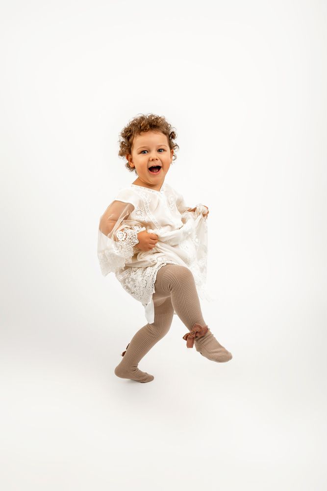 A child's life is cheerful