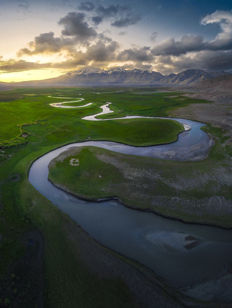 The Golden Hour of Tahman Wetlands
