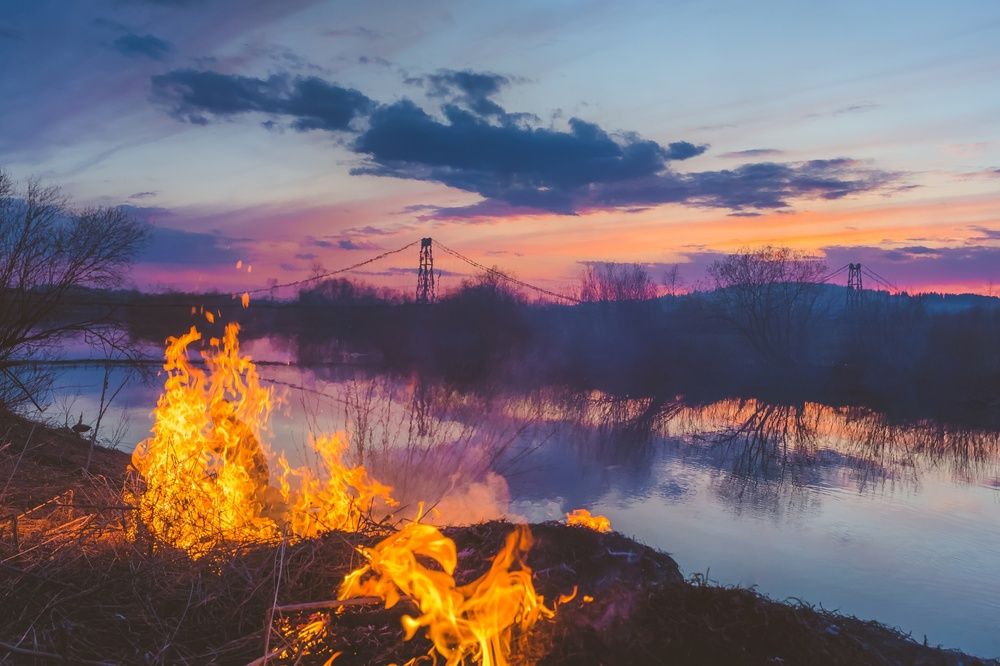 Пламенеющий закат