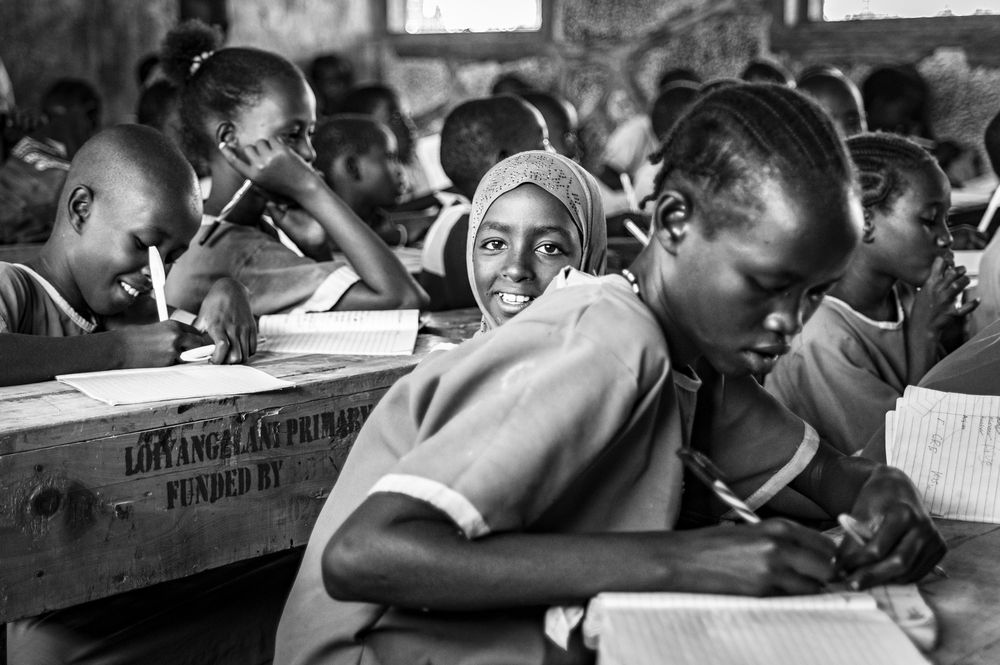 School at Lake Turkana Kenya