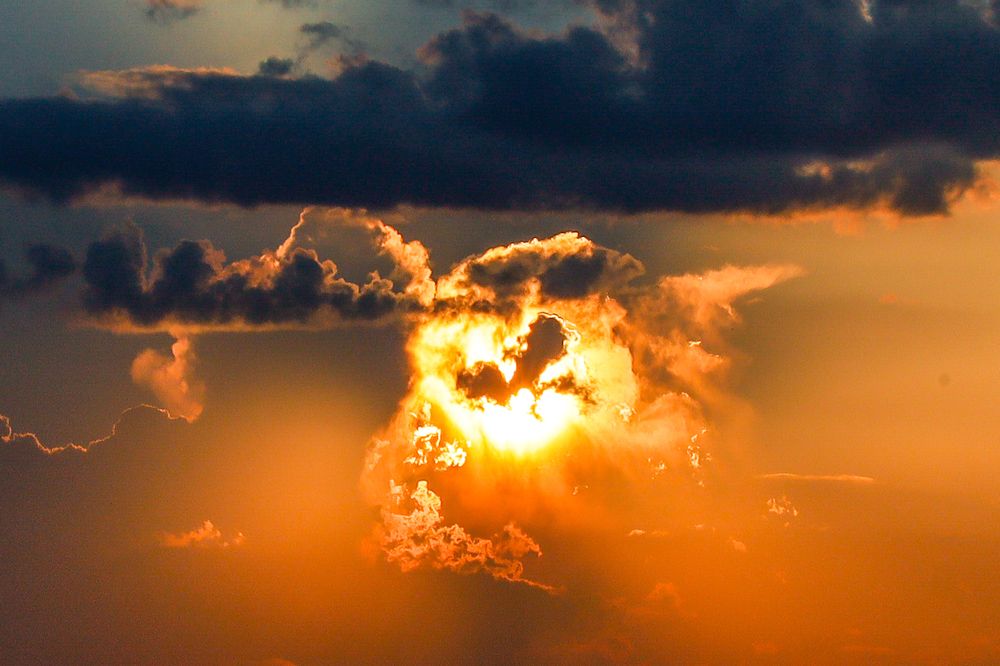 Пылающий закат