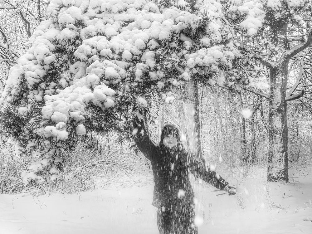 Зимние забавы.