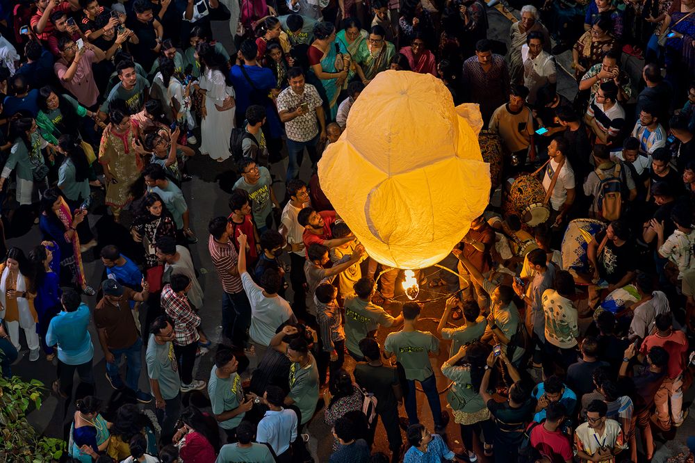 Prabarana Festival Crowd