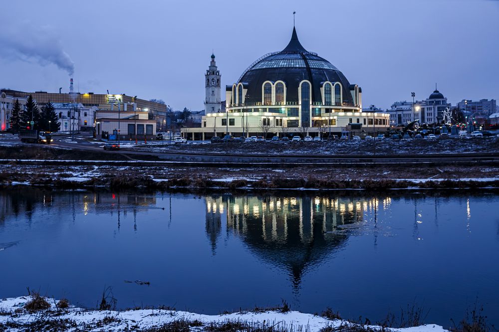 На берегу Упы