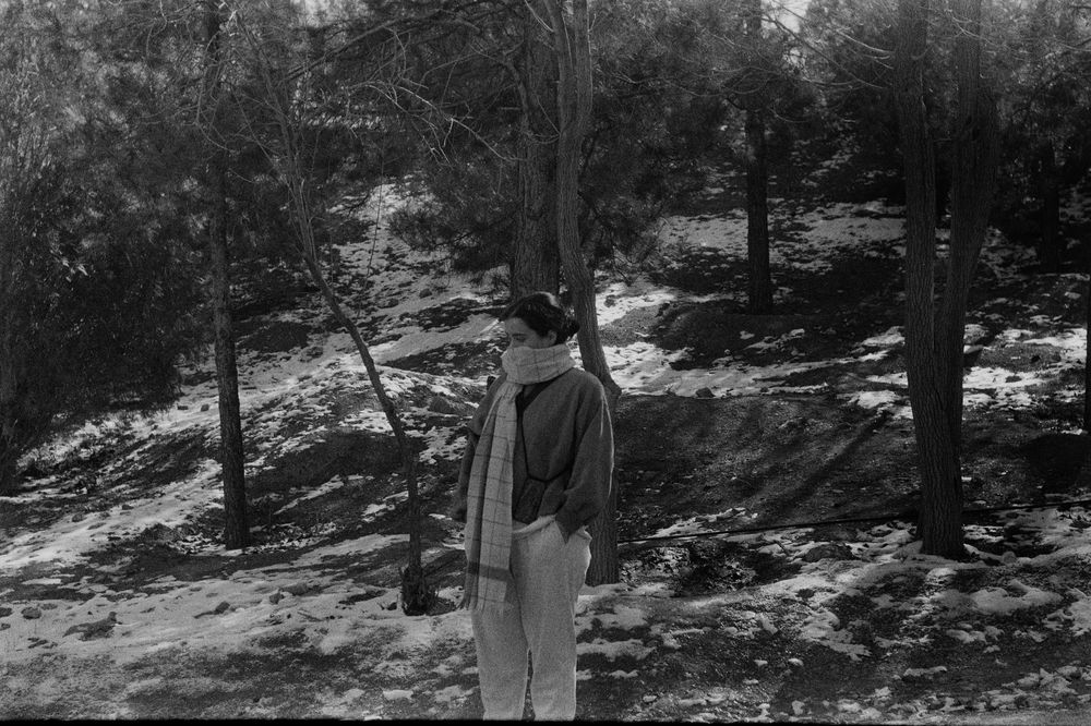 On the way to the mountain peak