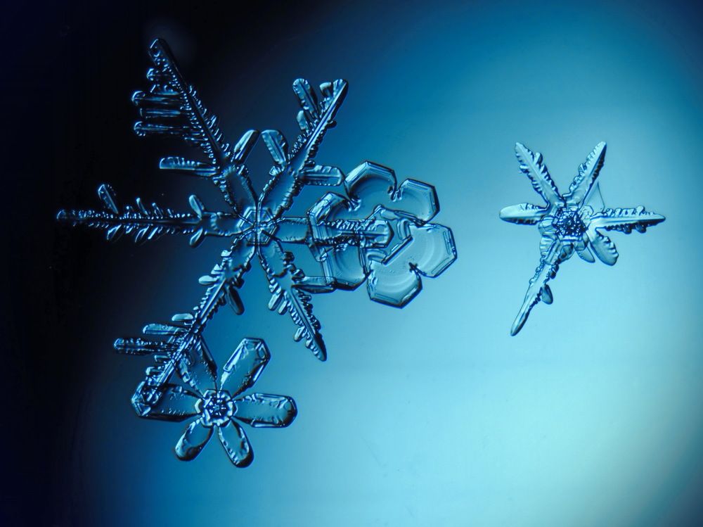 Февральский снег