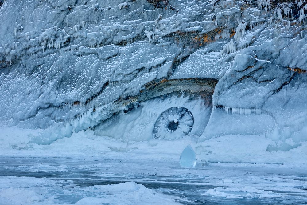 The eye of Lake Baikal