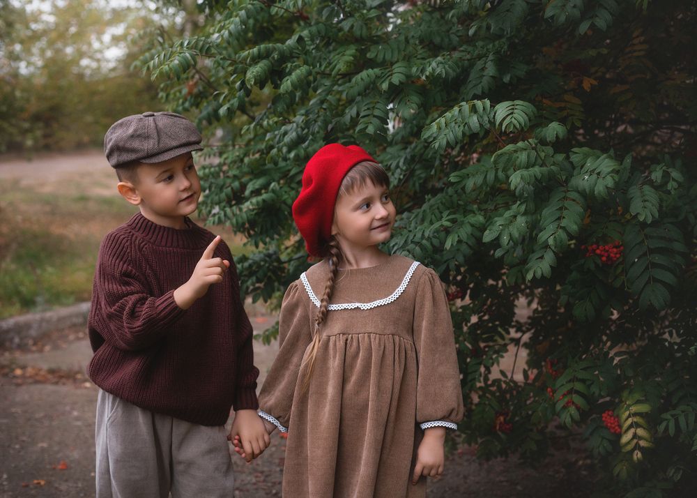 Рябиновые бусы