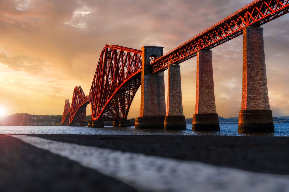 Steel Titan – The Forth Bridge at Dusk