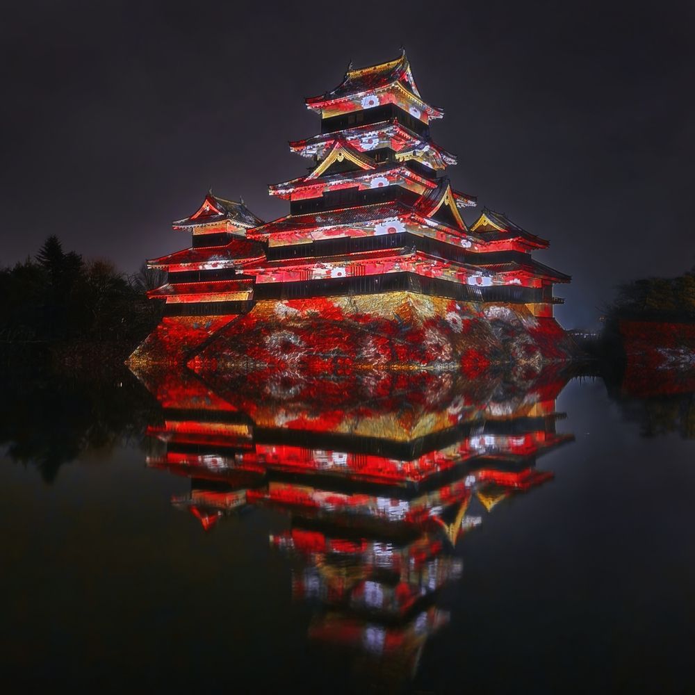 Matsumoto Castle - Red version