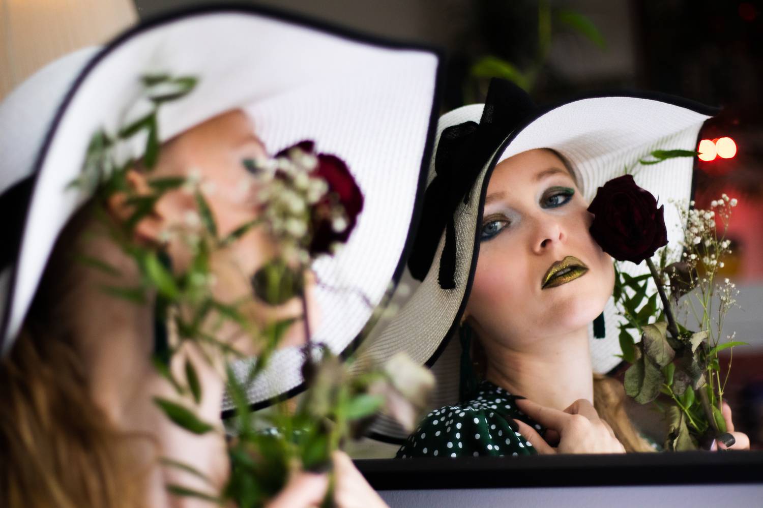 Vintage way of self-Admiration