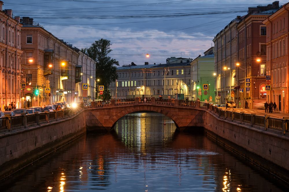 Огни ночного города