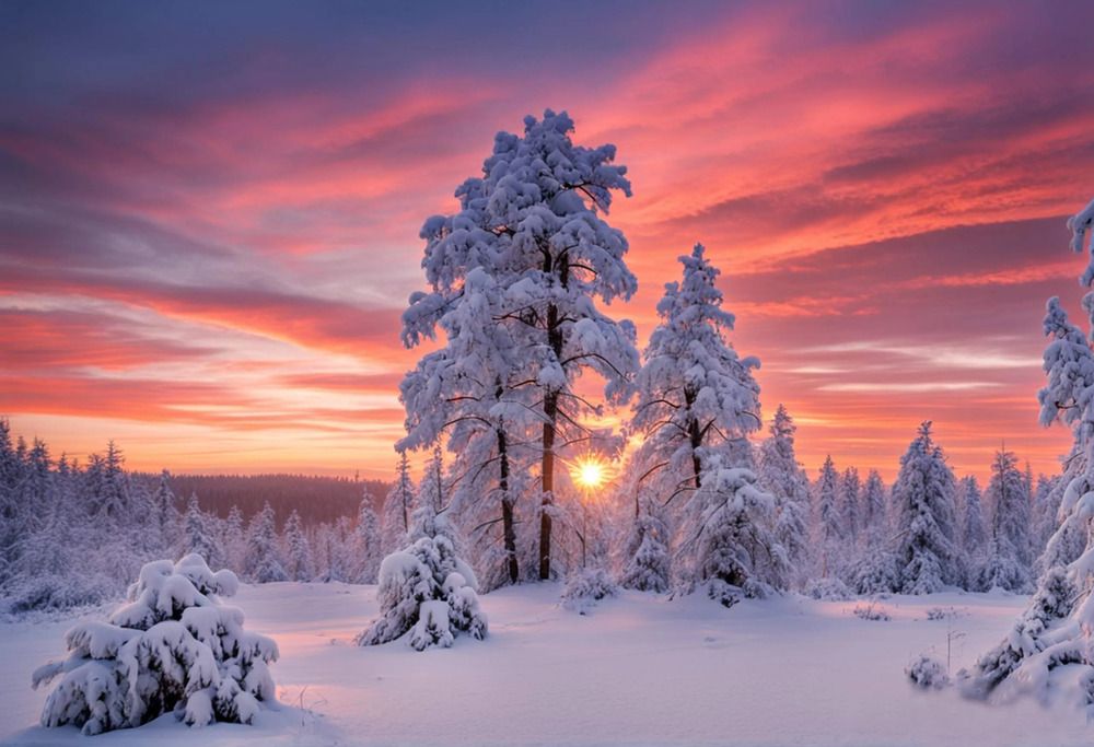 зимний вечер