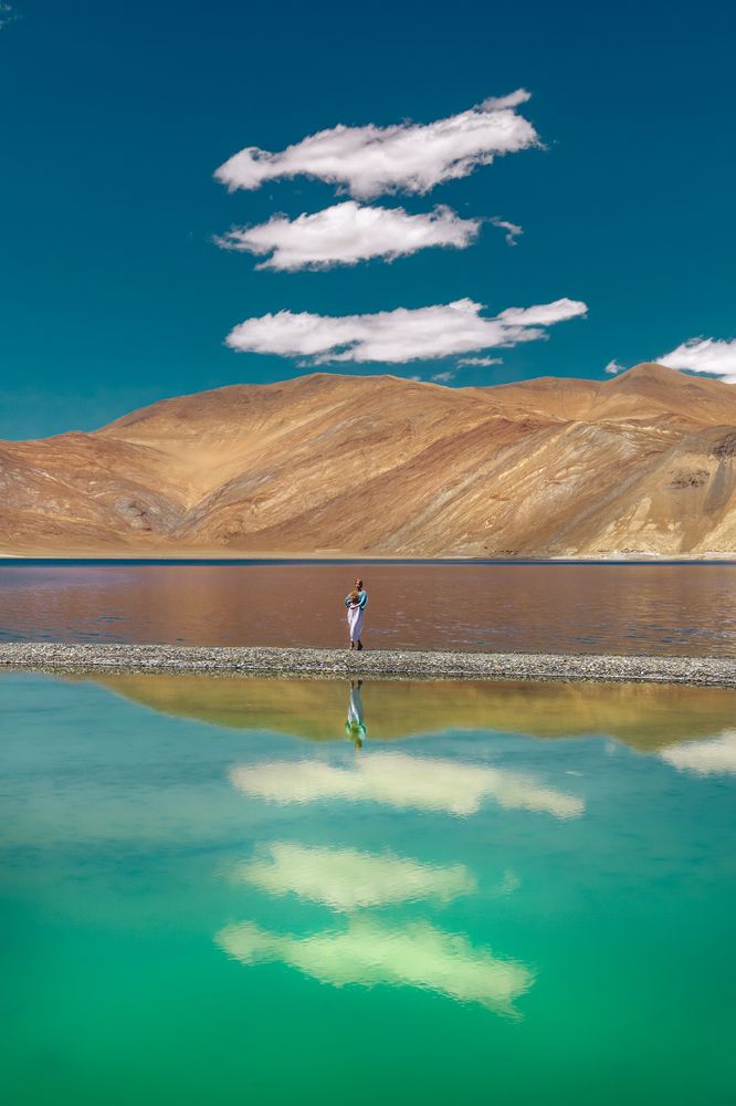 Walking between clouds