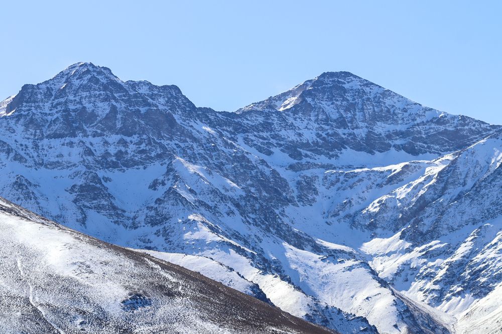 ALCAZABA Y MULHACEN CON SUS GLACIARES