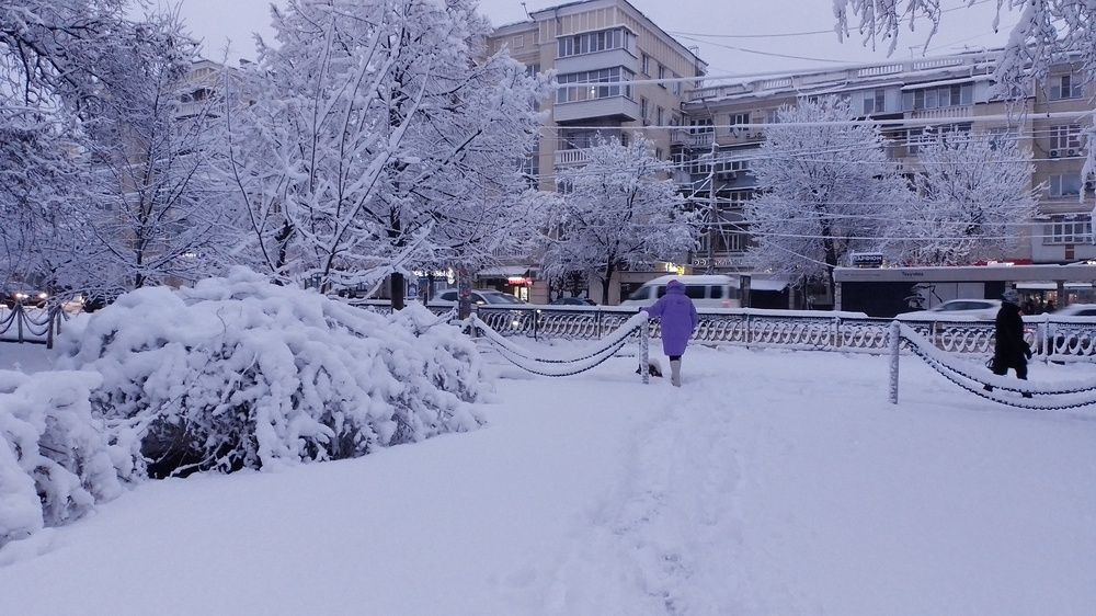 Зима в Ростове-на-Дону