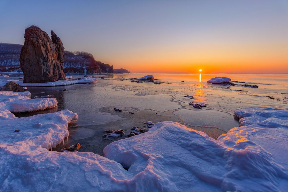 Февральский восход