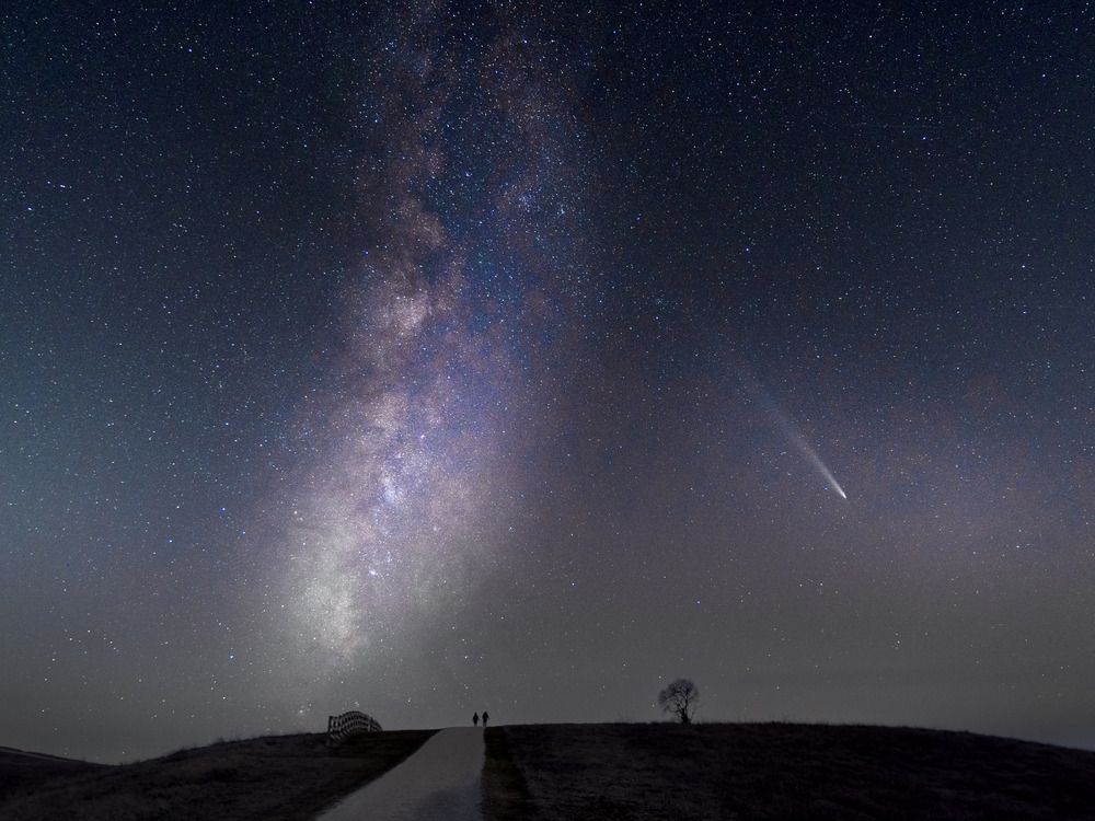 The Cosmic Journey: A Celestial Encounter