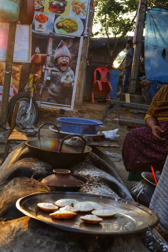 Rustic Morning Warmth: Traditional Pitha Making in Mongla