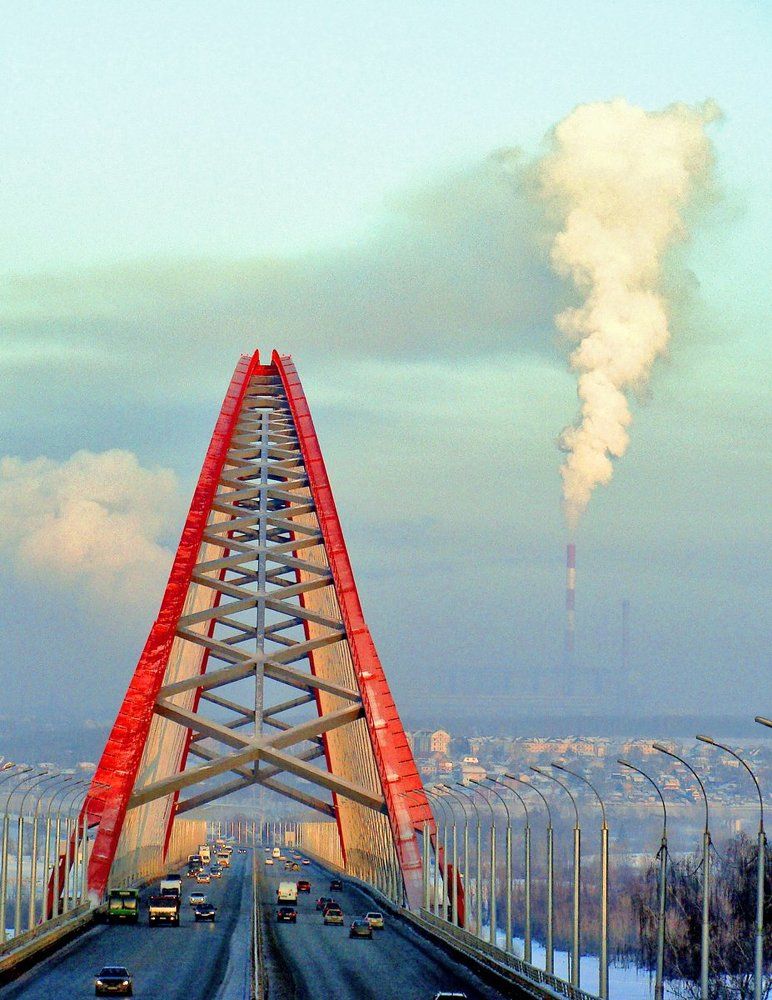 Бугринский мост, Новосибирск