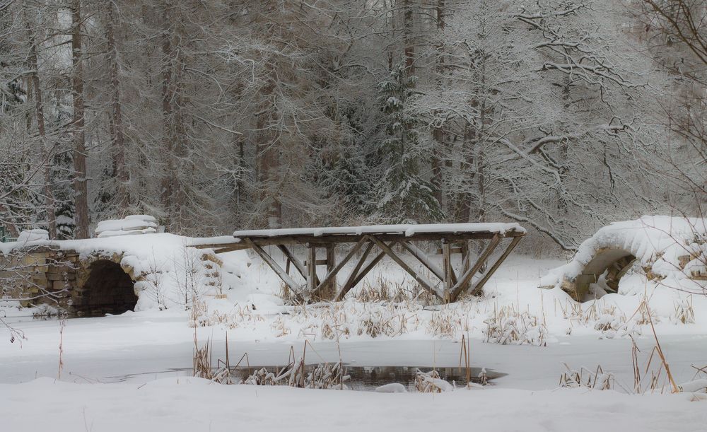 Когда то был мост...