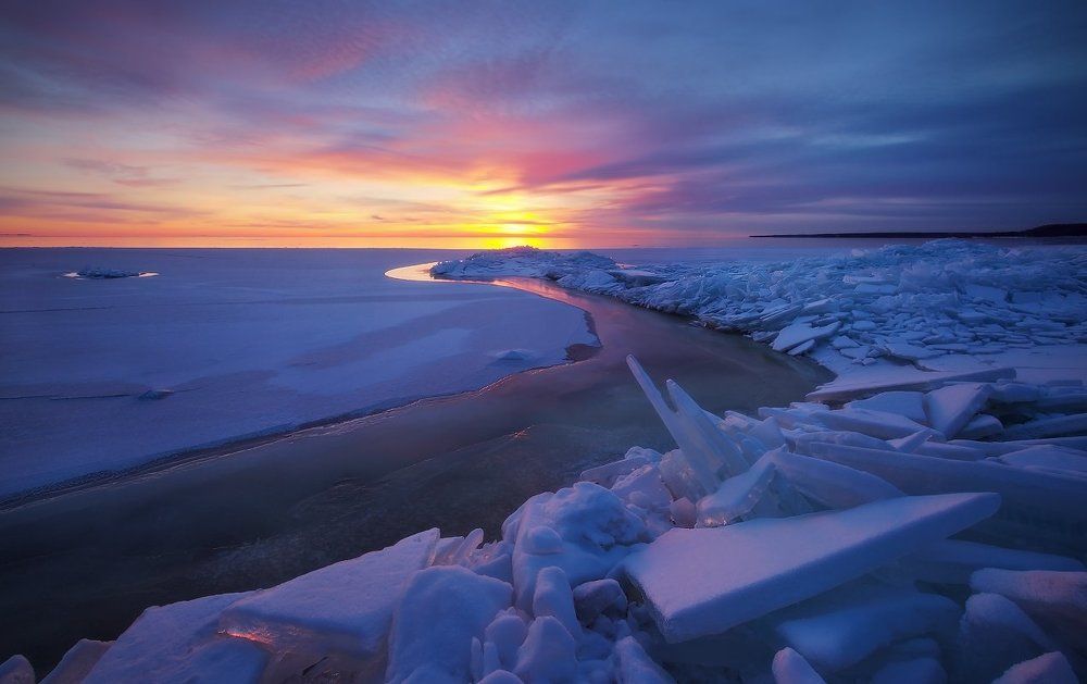 Ледяная река