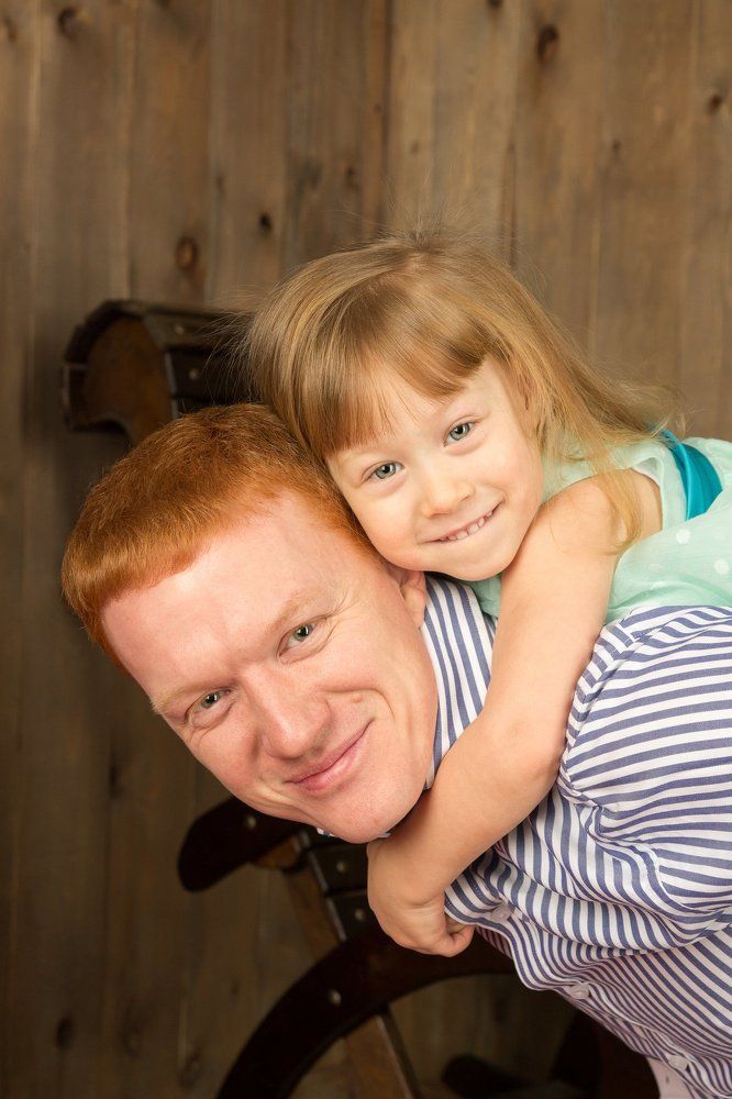 С любимым папой