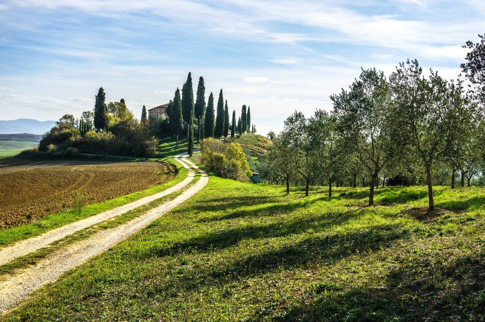 Вилла Подере Бельведере в долине Валь д'Орча.