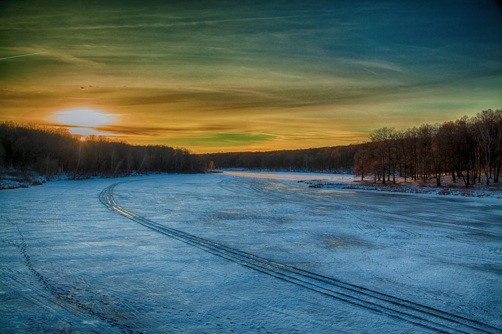 Река Воронка, долгий путь к закату....