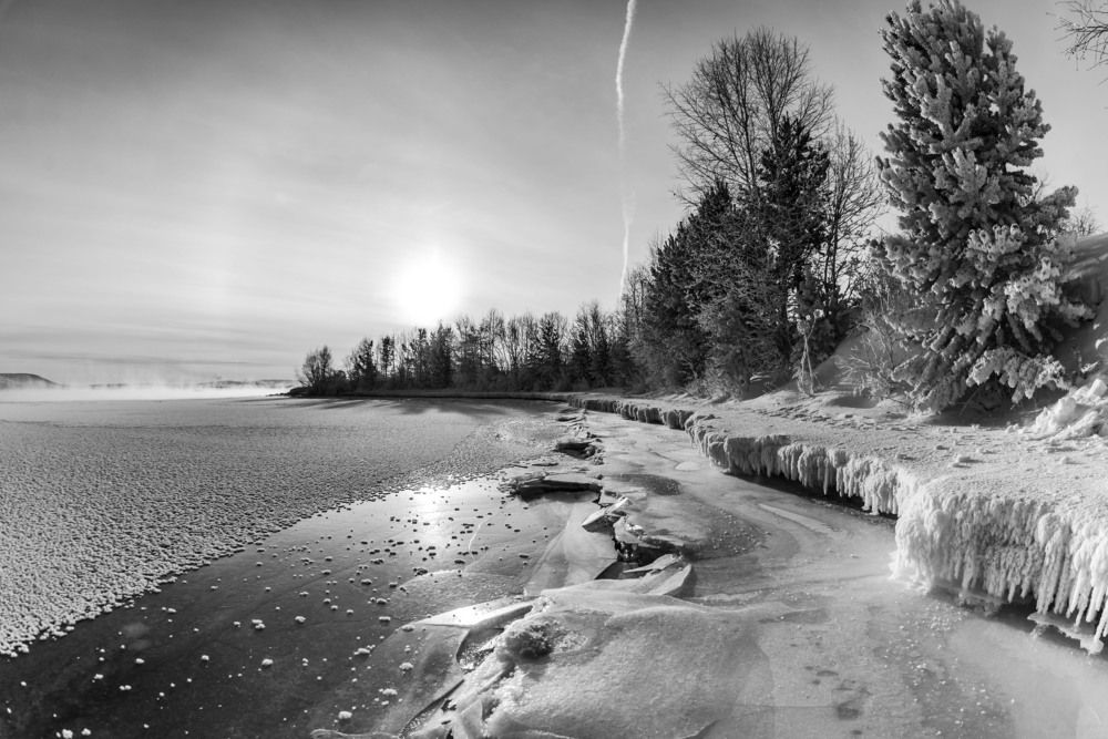 Зимний берег