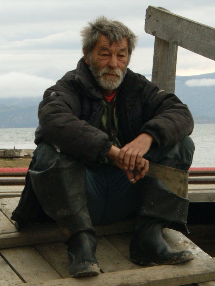 Байкальский рыбак Григорий