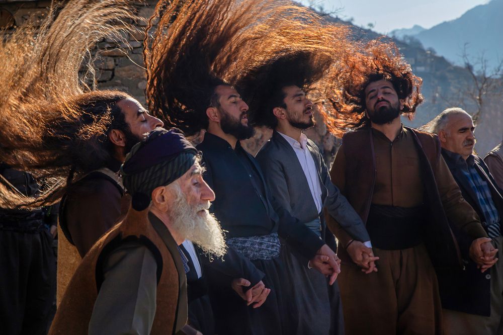 The Dance of Hair in the pir Shalimar ceremony
