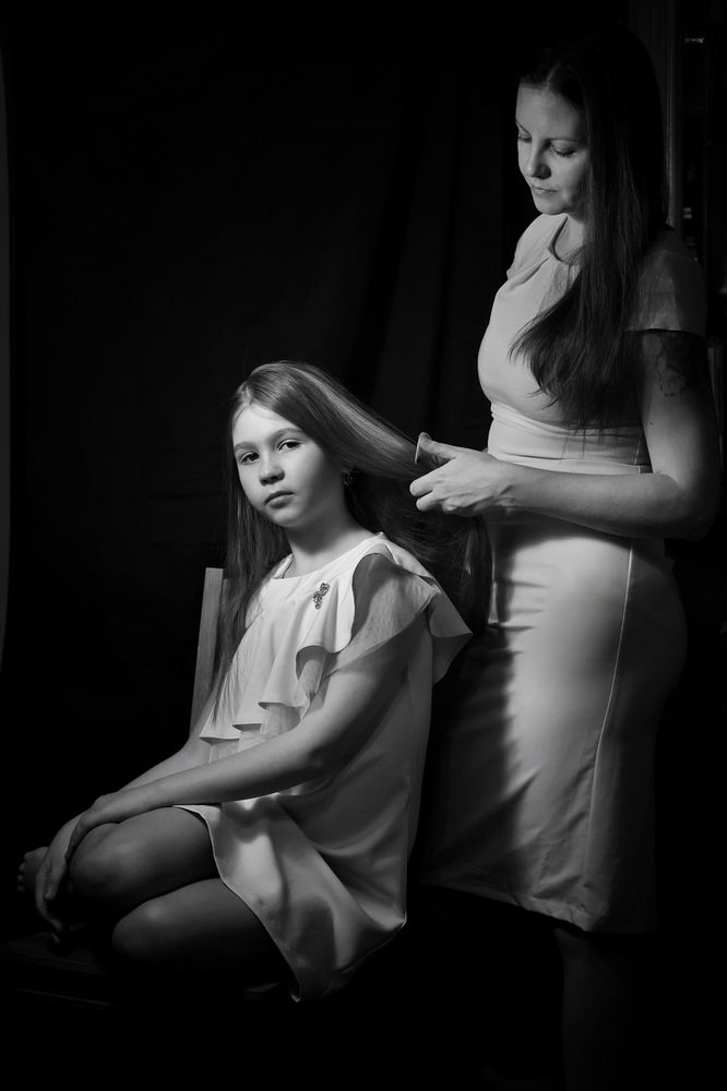 Мама и дочь