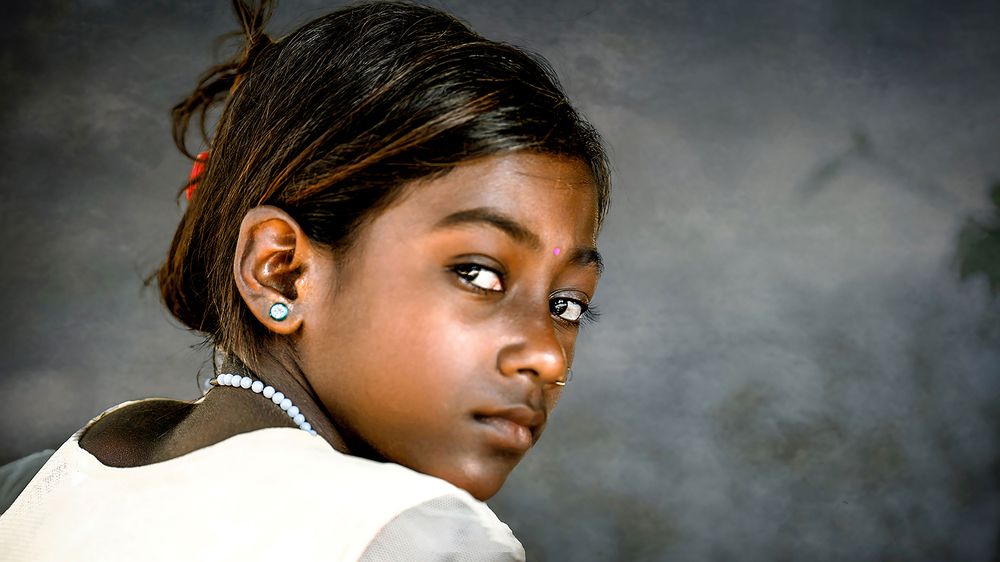 PERSONALITY OF A TRIBAL GIRL