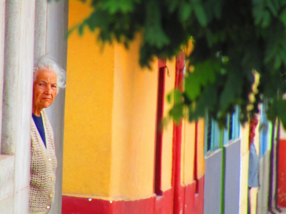 Caminando por las calles de Comercio.