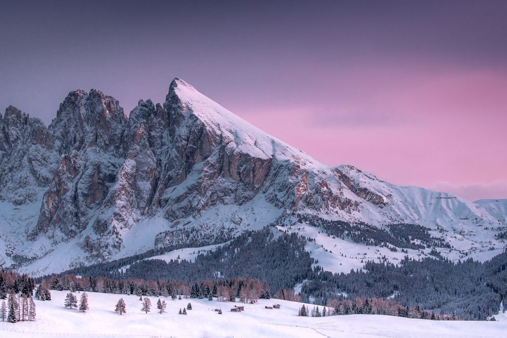 Зимние Альпы Италии