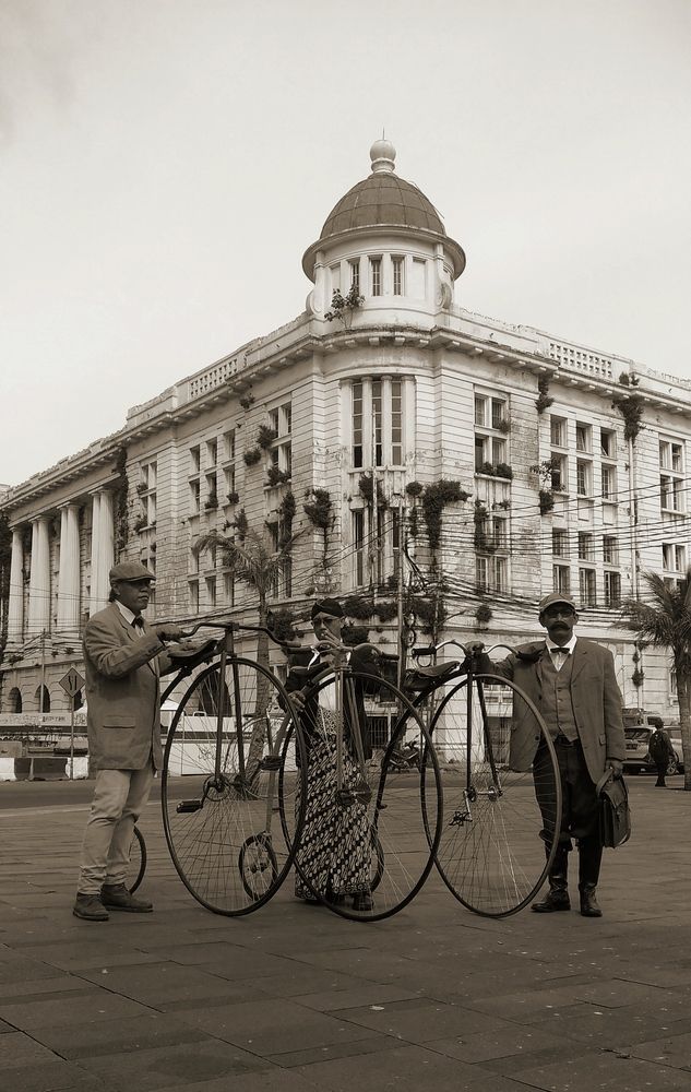 Man's and Antique Bicycle