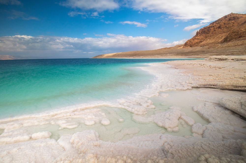 Clouds at the dead sea
