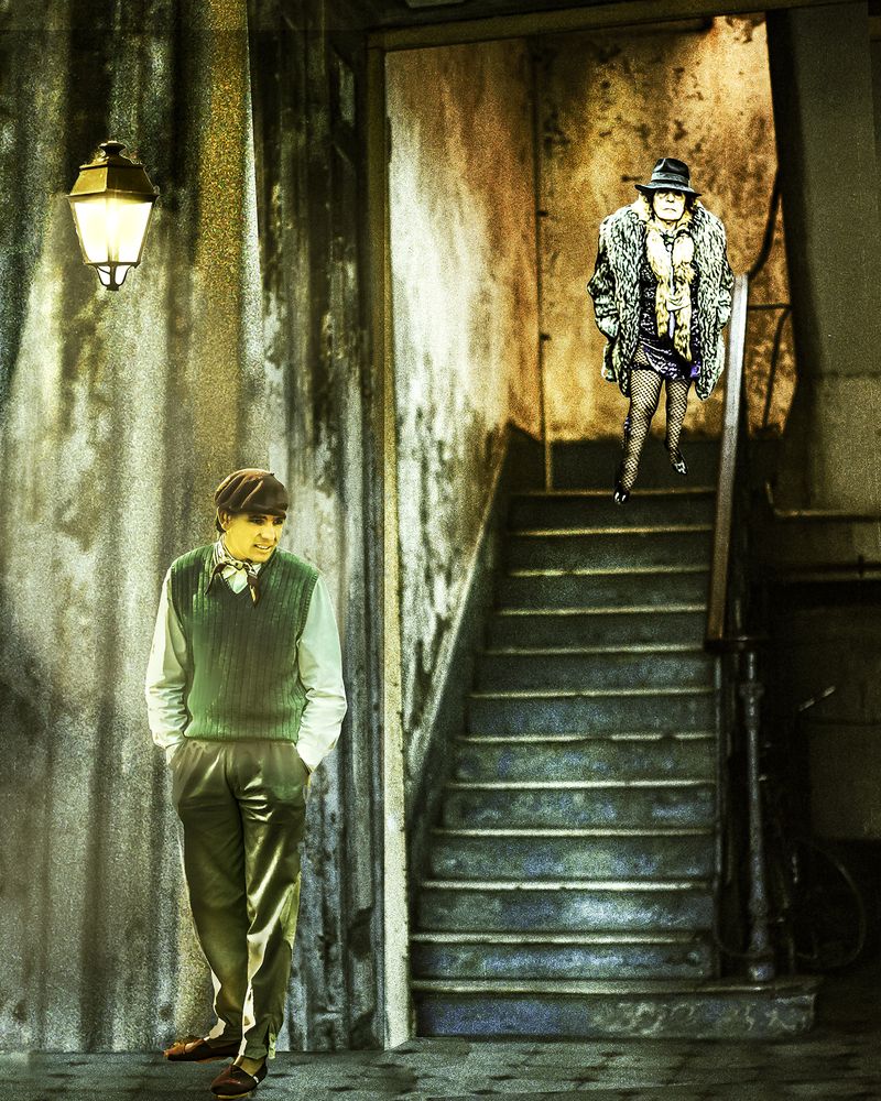 En la puerta del prostíbulo