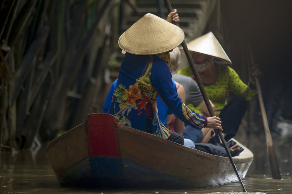 На реке Меконг