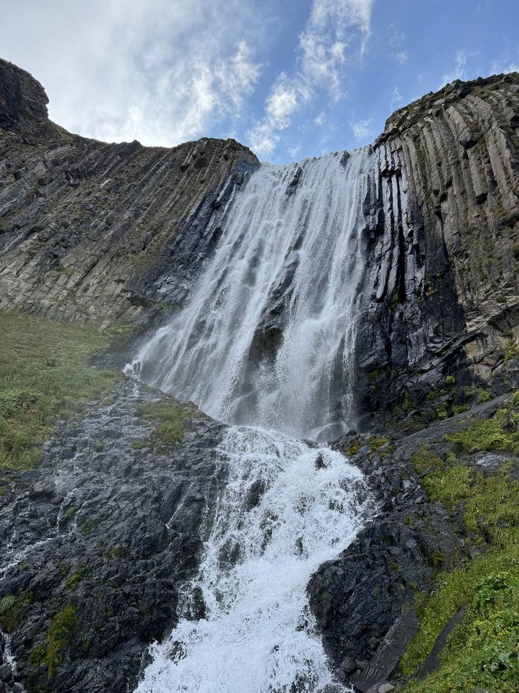 Водопад Терскол